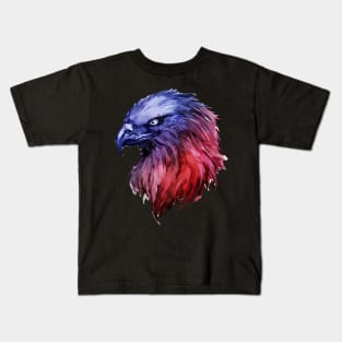 Head Eagle Art Kids T-Shirt